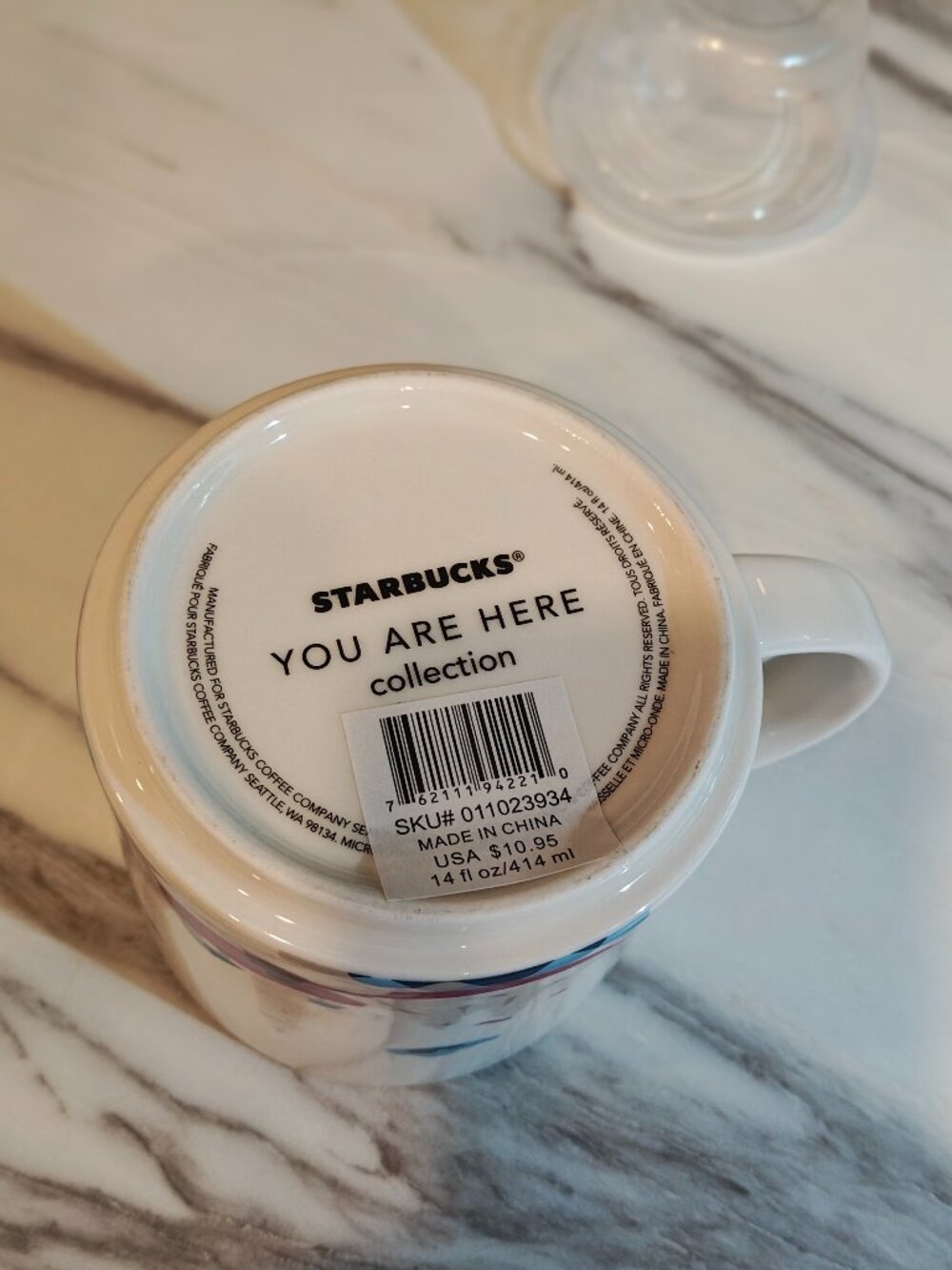 Starbucks "You Are Here" Boston 14 oz Mug - Picture 7 of 7